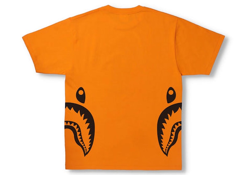 Bape bicolor sales shark tee