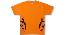 BAPE Bicolor Side Shark Tee (SS22) Orange