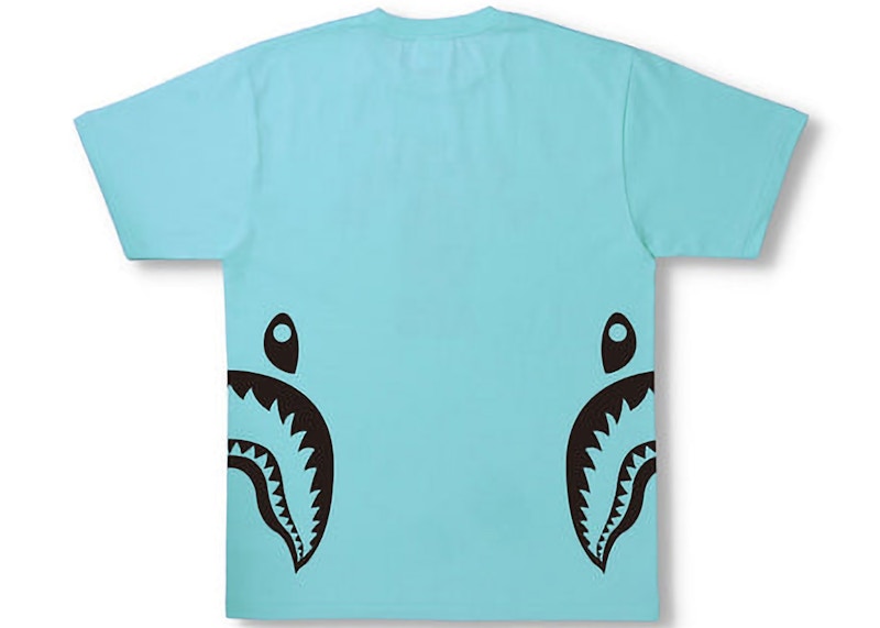 Bape bicolor sales shark tee