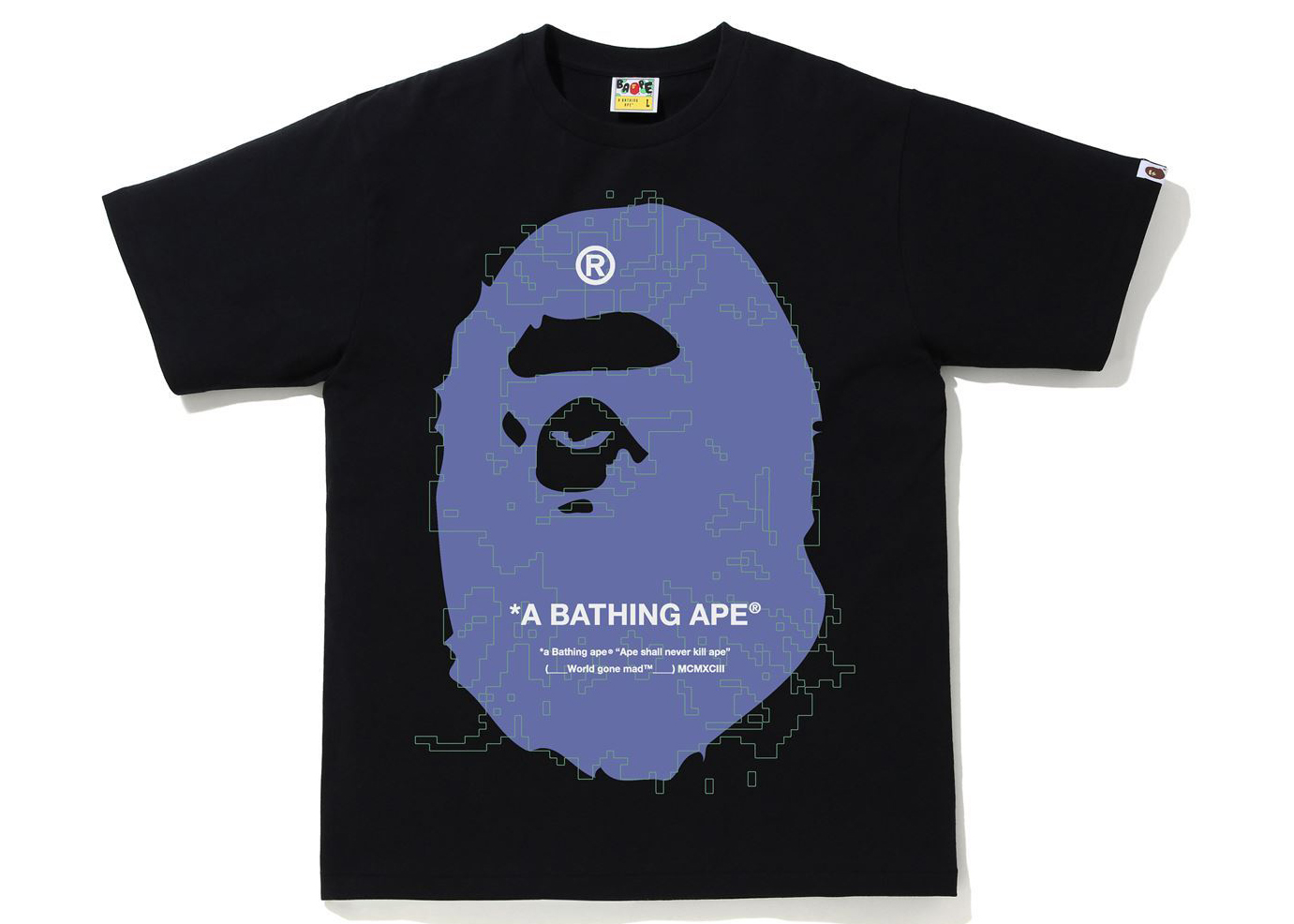Tシャツ/カットソー(半袖/袖なし)MCM × A BATHING APE BIG APE HEAD Tシャツ