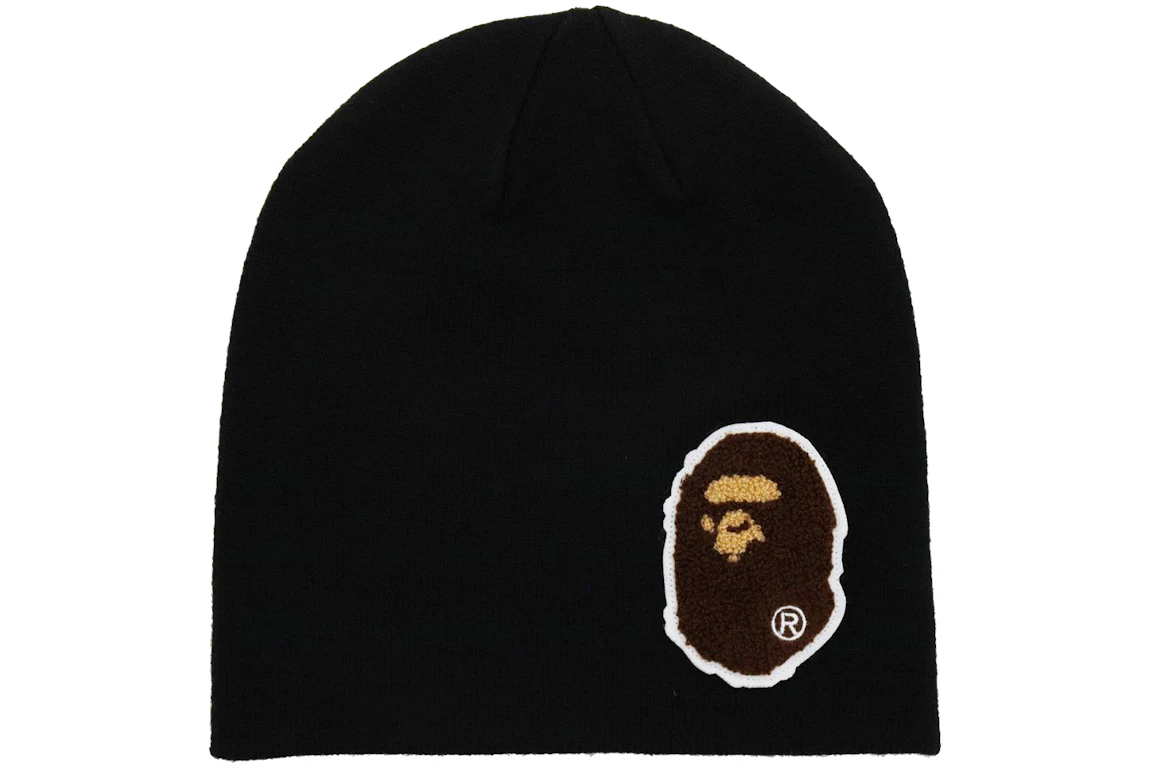 BAPE Big Ape Head Knit Cap Black (FW21)