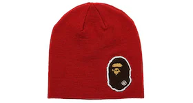 BAPE Big Ape Head Knit Cap Red (FW21)
