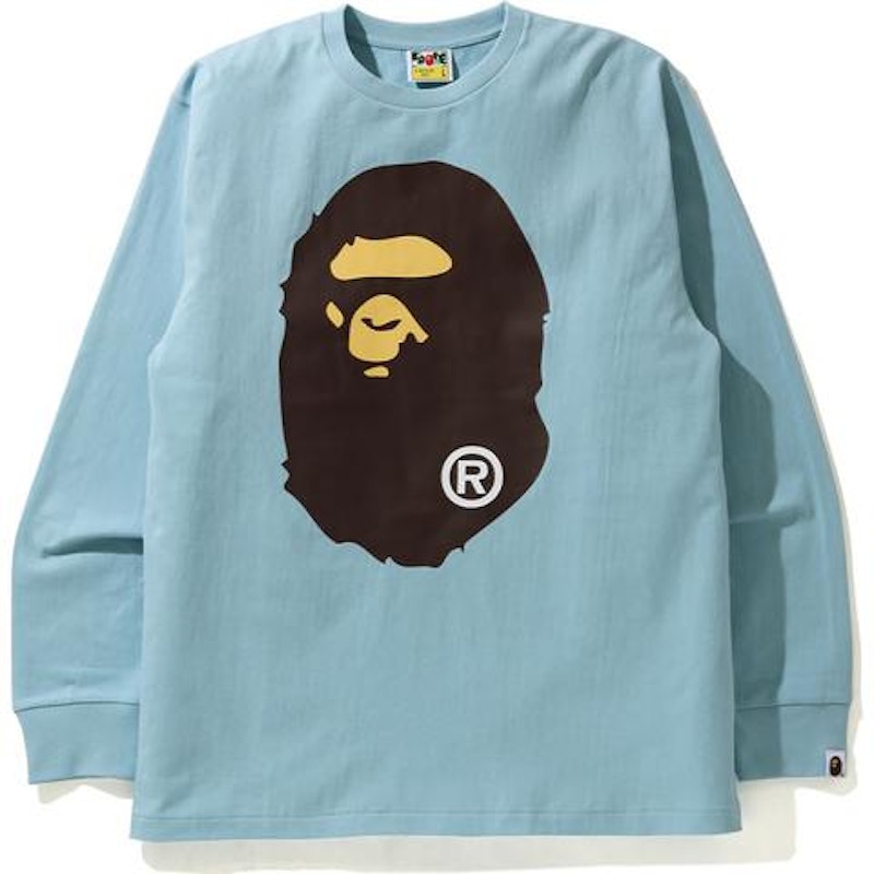 bape big ape head long sleeve