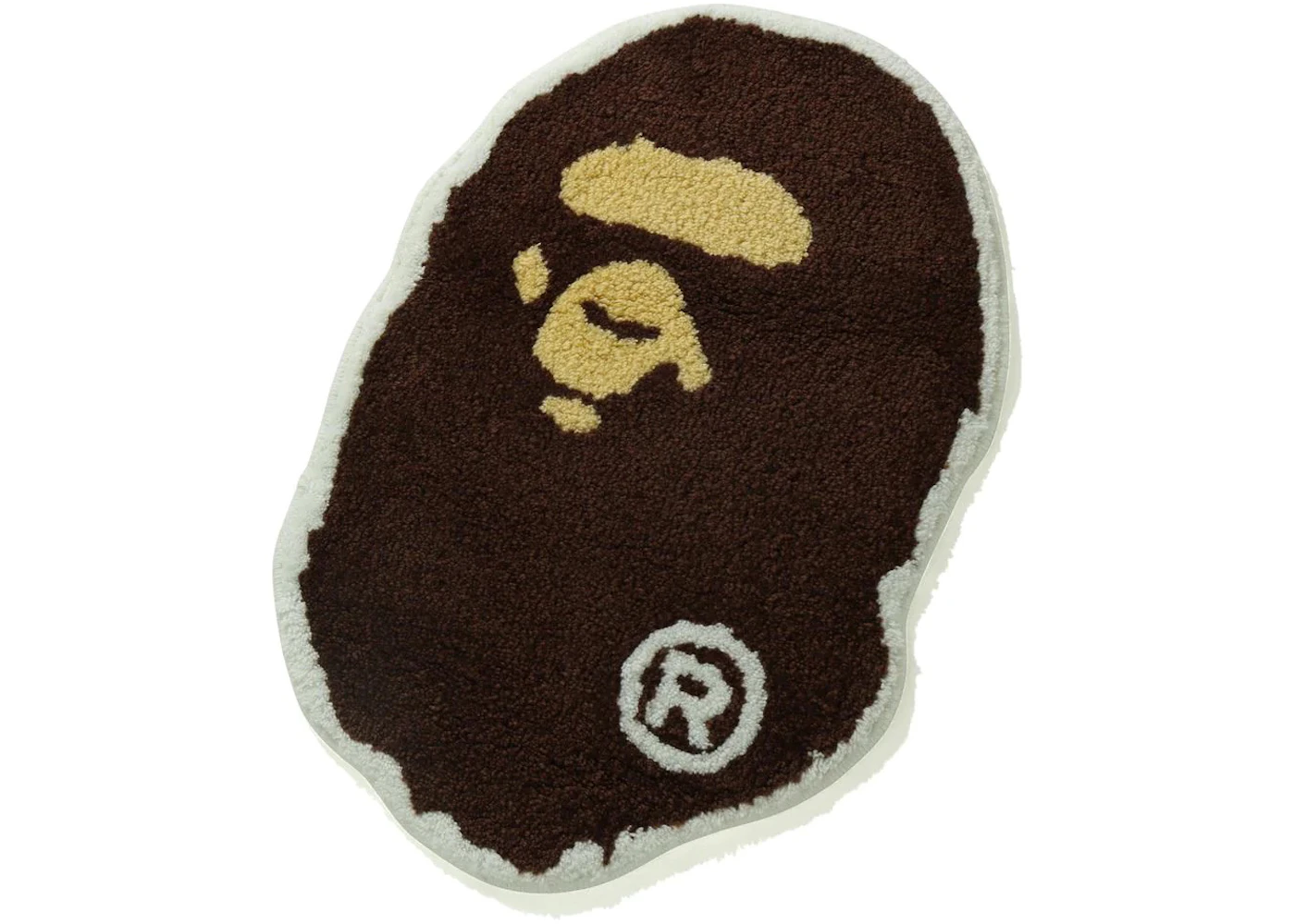 BAPE Big Ape Head Rug Mat Brown - SS23 - US