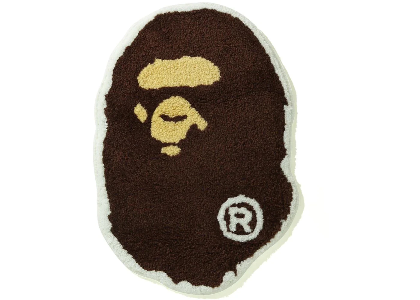 BAPE Big Ape Head Rug Mat Brown - SS23 - US