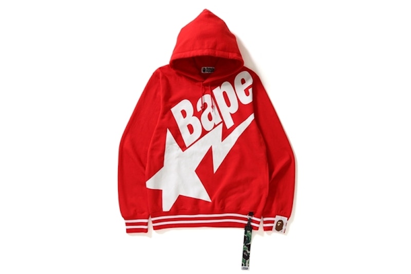 red bape sweatshirt