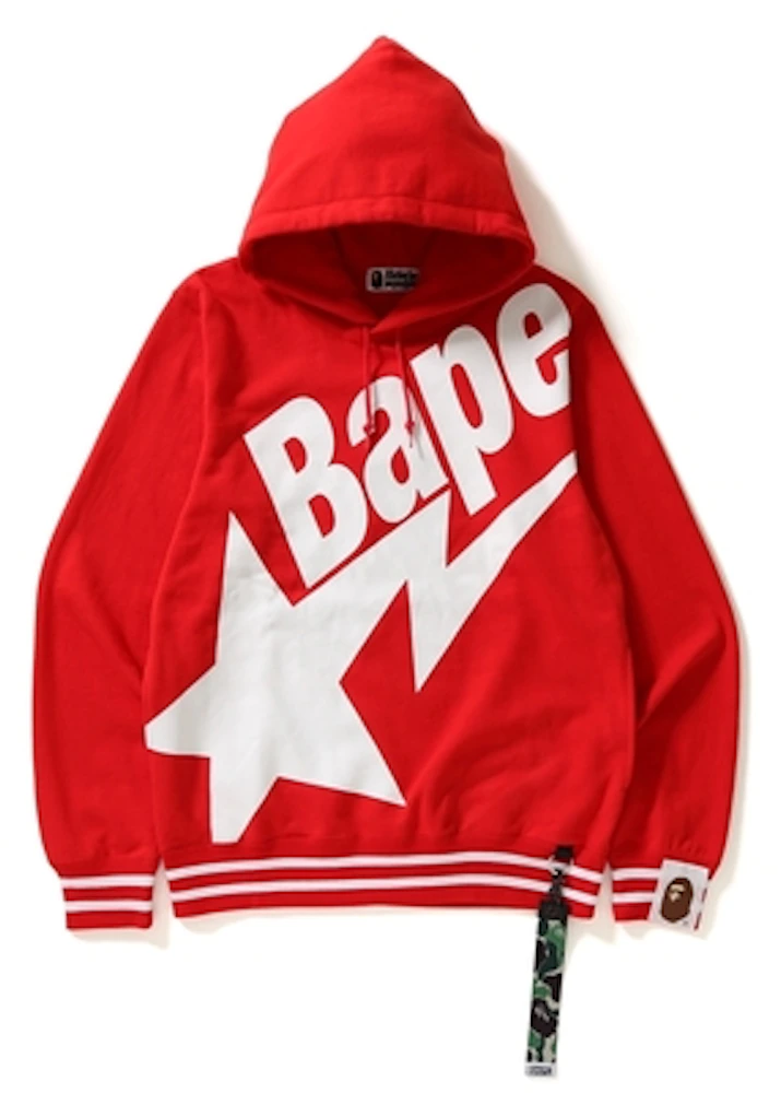 Bape, Sweaters, Red Bape Hoodie
