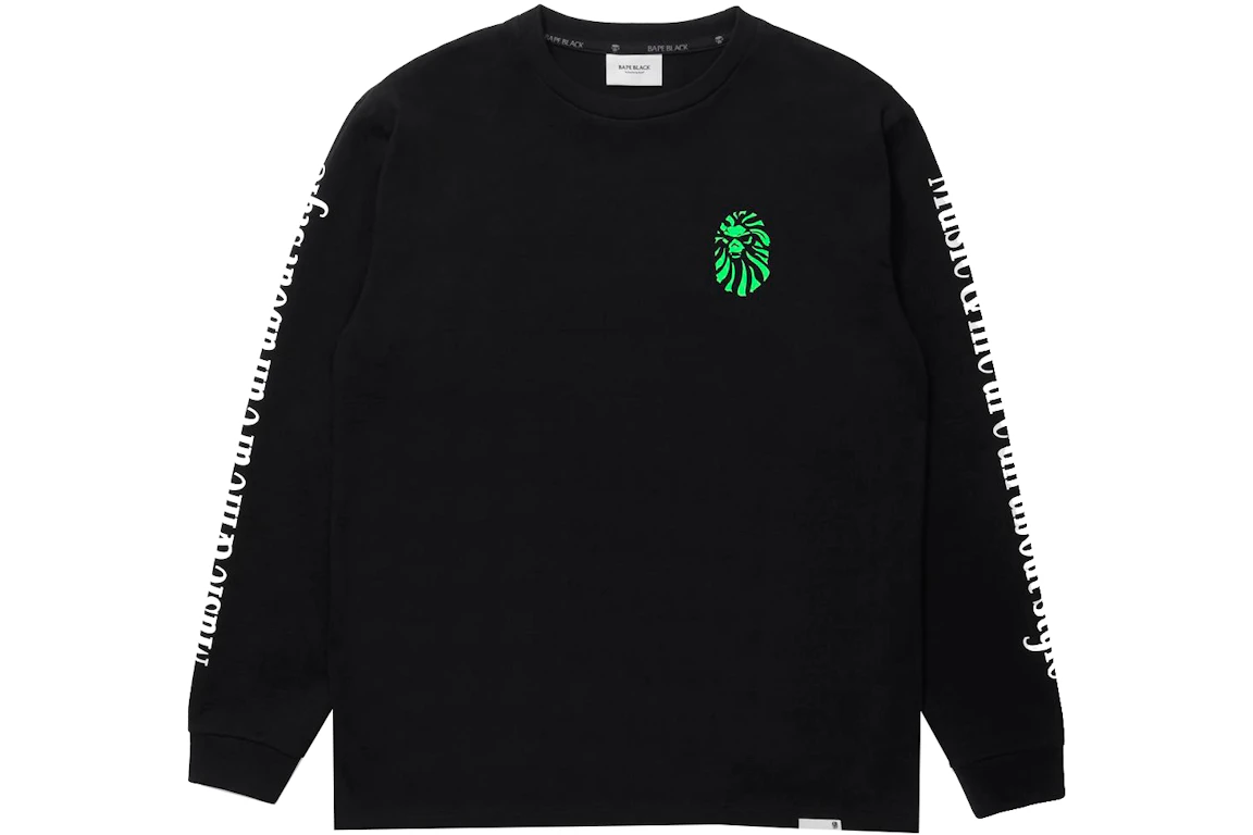 BAPE Black Jazz L/S Tee Black