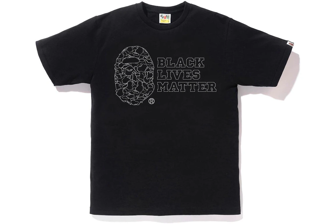 BAPE Black Lives Matter T-Shirt Black