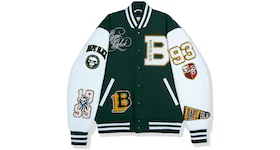 BAPE Black x Golden Bear Sportswear Varsity Jacket Green