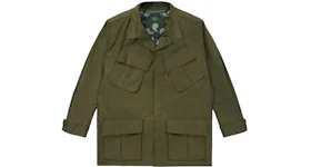BAPE Black x Rocky Mountain Featherbed Military Jacket Olivedrab