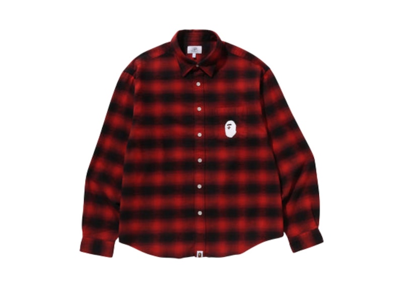 極少 即発送 BAPE CDG ギャルソン BLOCK CHECK SHIRT CDG OSAKA X BAPE®︎ BLOCK CHECK SHIRT 2025年9月20日(土)発売。 NO