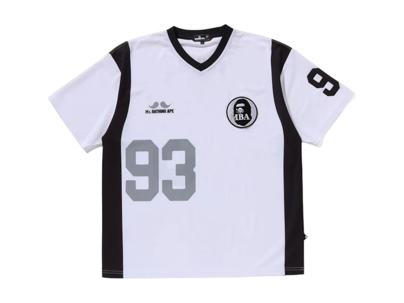 BAPE Blokecore Print Tee White