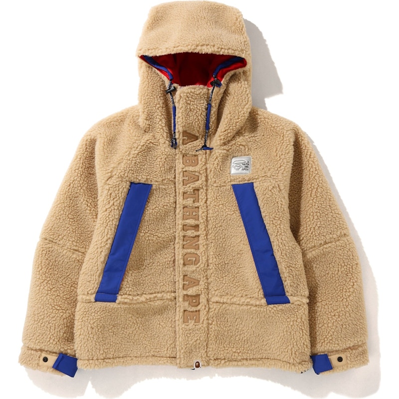 BAPE Boa Snowboard Jacket Beige メンズ - FW19 - JP