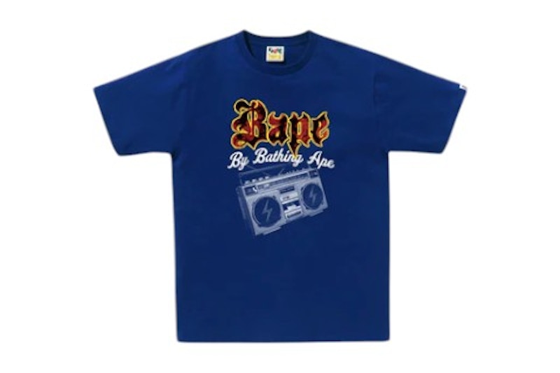 BAPE Boombox Tee Blue