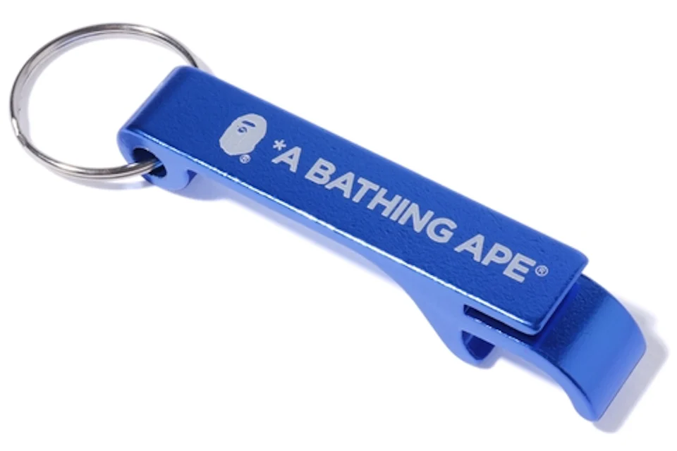 BAPE Bottle Opener Keychain Blue