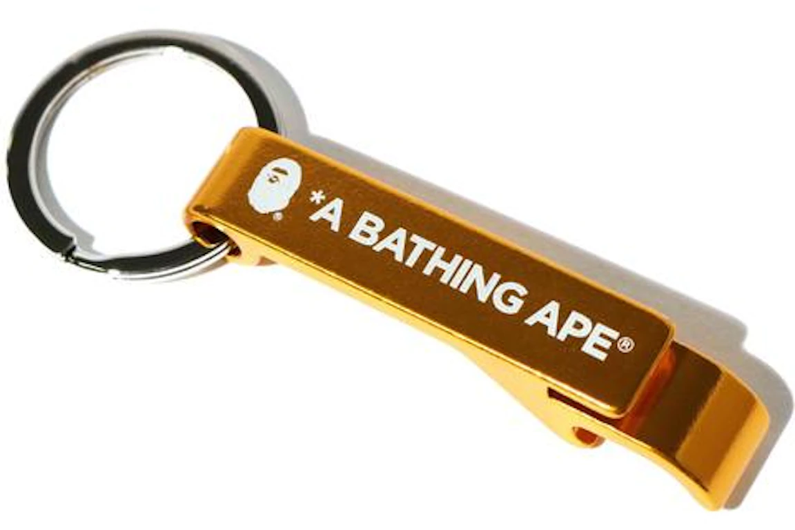 BAPE Bottle Opener Keychain Orange