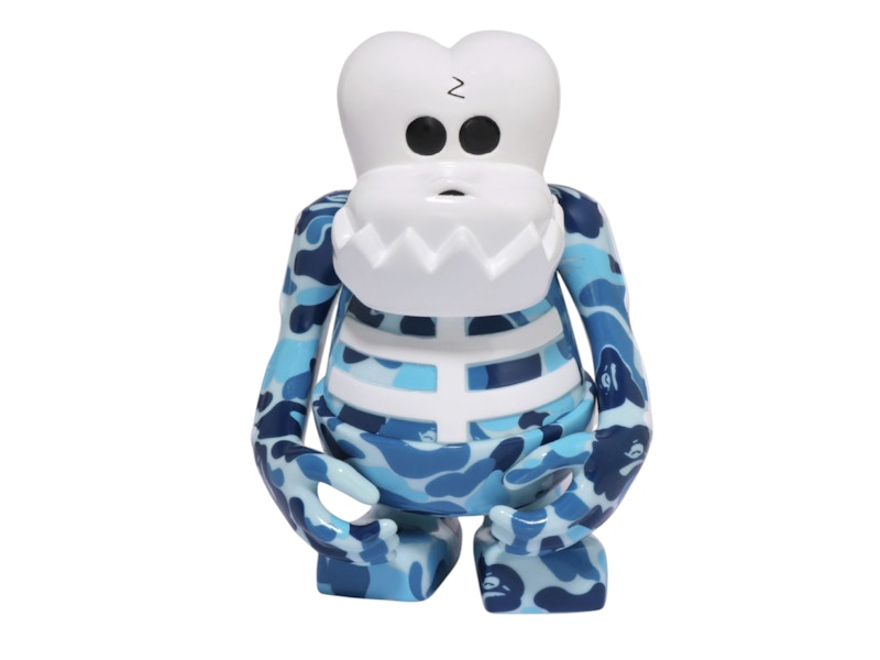 BOUNTY HUNTER SKULL KUN Stray Rats ソフビ BAPE Bounty Hunter Skull-Kun Special Figure Blue - US