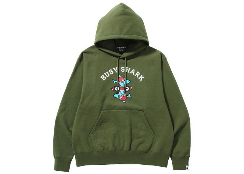 BAPE Busy Works Pullover Hoodie (SS22) White Men's - SS22 - US