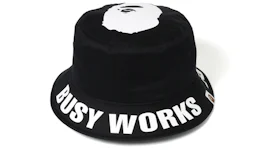 BAPE Busy Works Bucket Hat Black