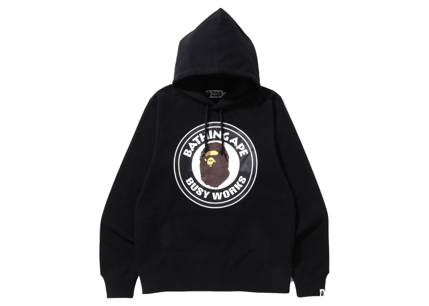 BAPE Busy Works Pullover Hoodie (SS22) Black Men's - SS22 - US