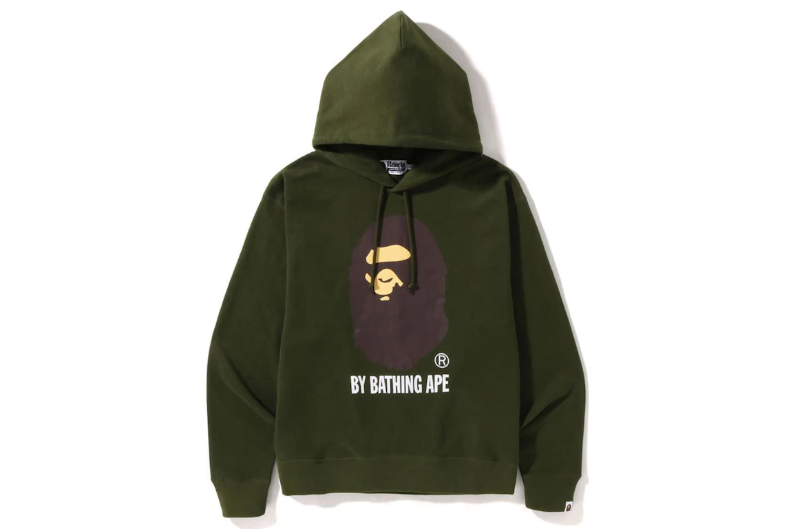 BAPE By Bathing Ape Online Exclusive Relaxed Fit Pullover Hoodie Olive Drab