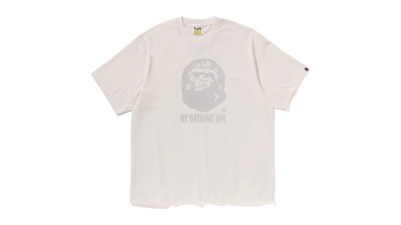 BAPE By Bathing Ape Relaxed Fit Tee Ivory