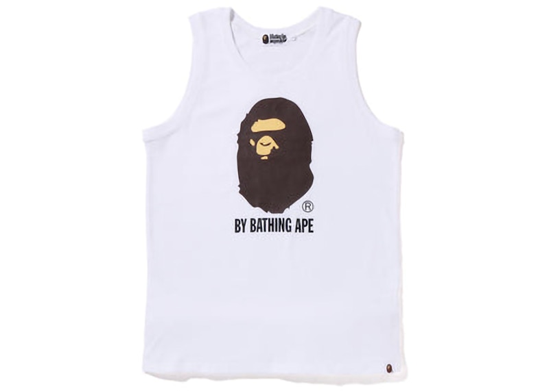 Pre-owned Bape Men's By Bathing Ape Tank Top (ss22) In White
