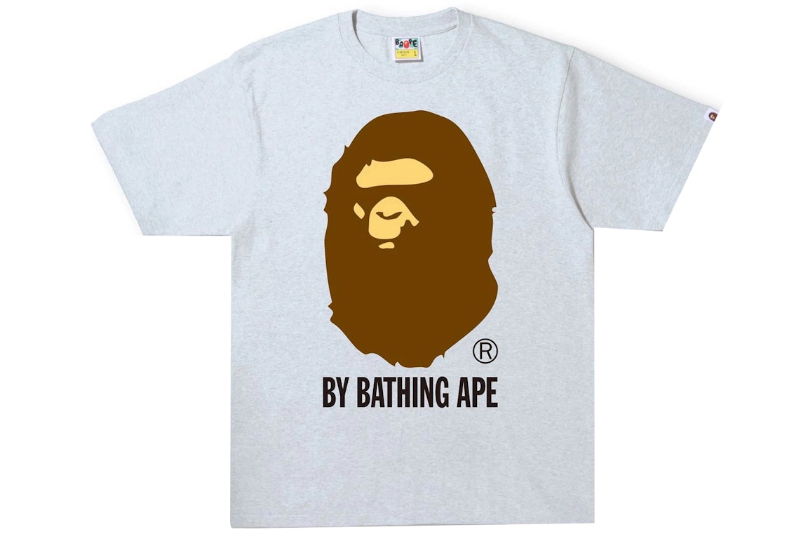 Pre-owned Bape By Bathing Ape Tee Gray