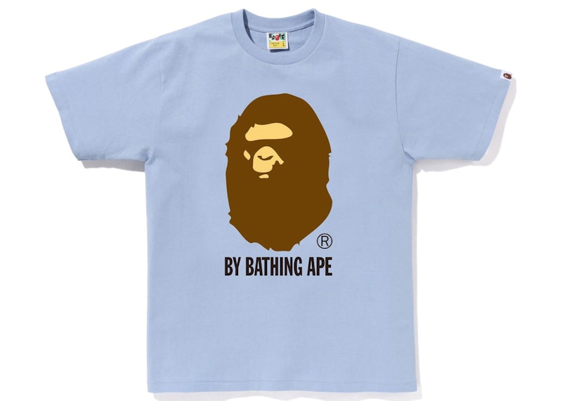 Pre-owned Bape Men's By Bathing Ape Tee Shirt (ss23) In Sax