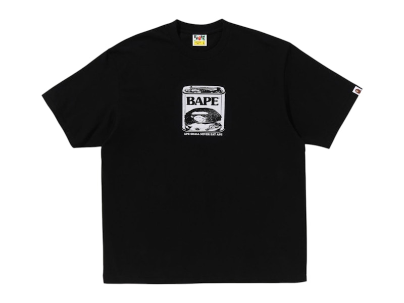 NEW【A BATHING APE】CAN FOOD BAPE LOGO RELAXED FIT TEE CAN FOOD BAPE LOGO RELAXED FIT TEE | bape.com