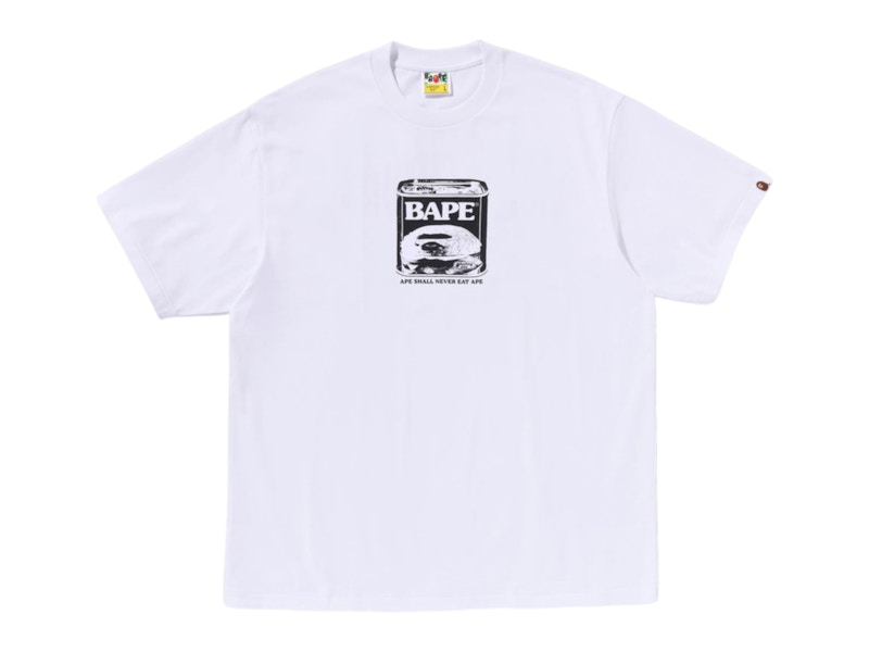 【BAPE】CAN FOOD BAPE LOGO RELAXED FIT TEE 要在庫確認 CAN FOOD BAPE LOGO RELAXED FIT TEE MENS – us.bape.com