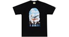 Camiseta BAPE Carp Streamer de Bathing Ape negra