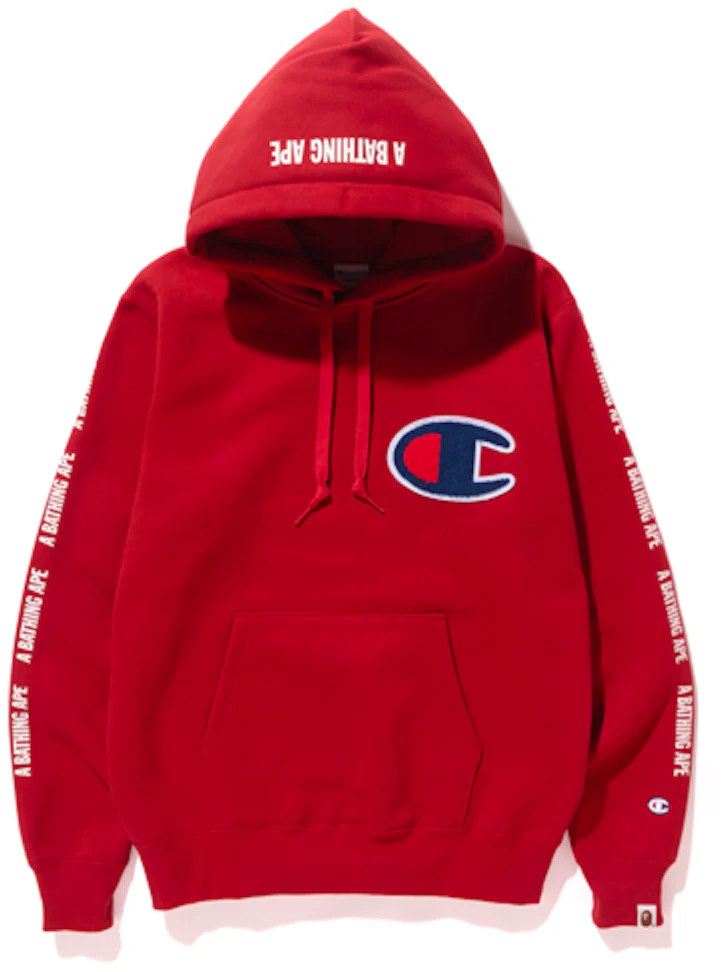 Bape and champion hoodie deals