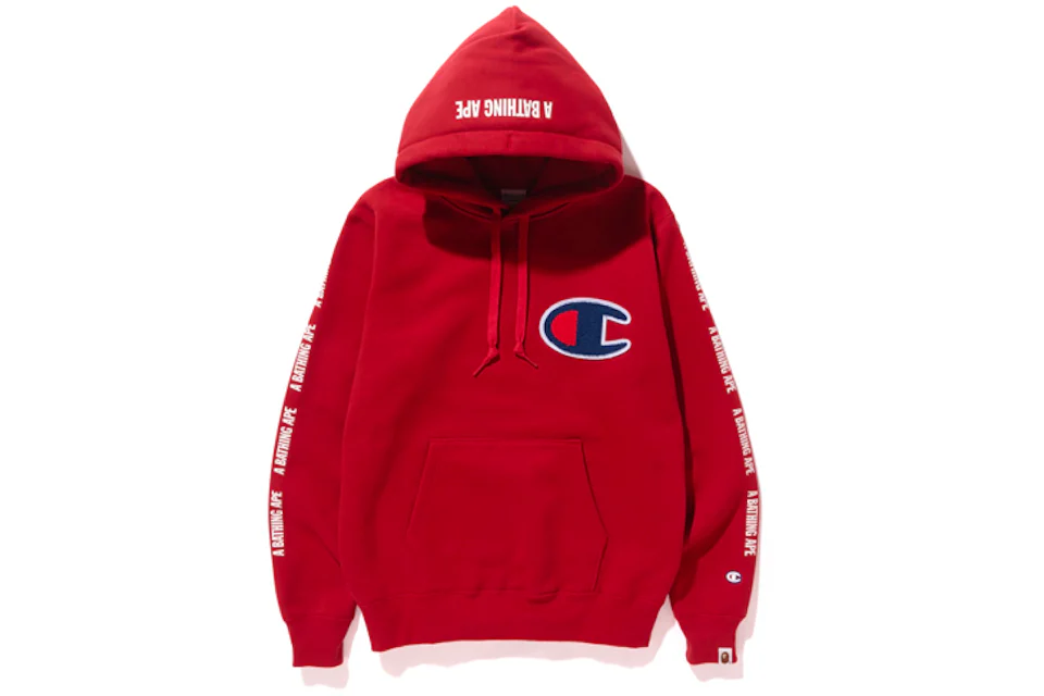 Bape online champion hoodie