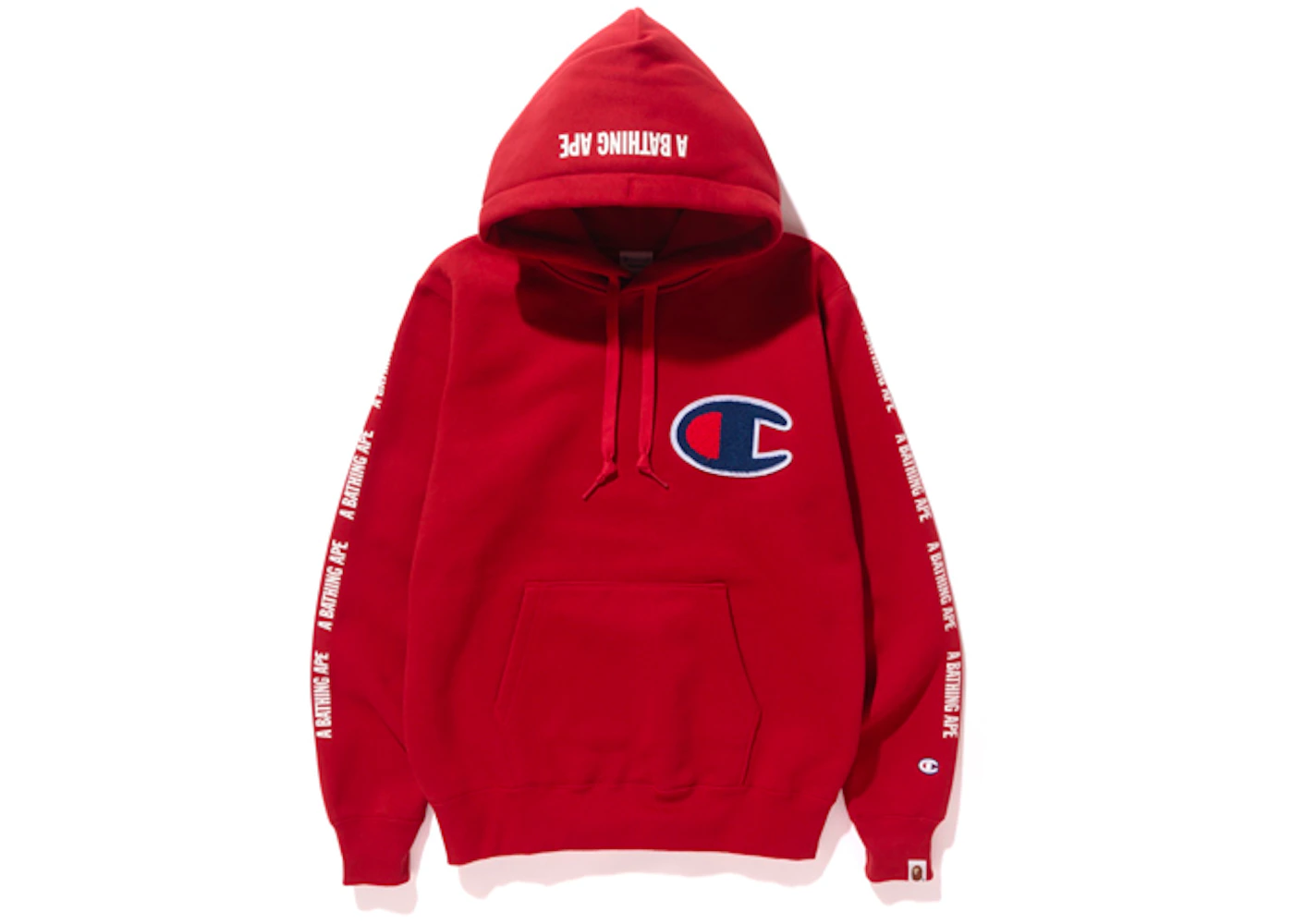 Bape champion hoodie sales