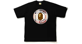 BAPE Check Busy Works Relaxed Tee Black/Red