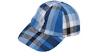 BAPE Check Panel Cap Blue
