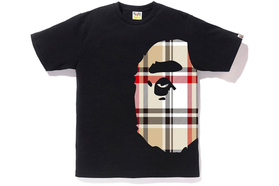 Bape burberry tee stockx Sale