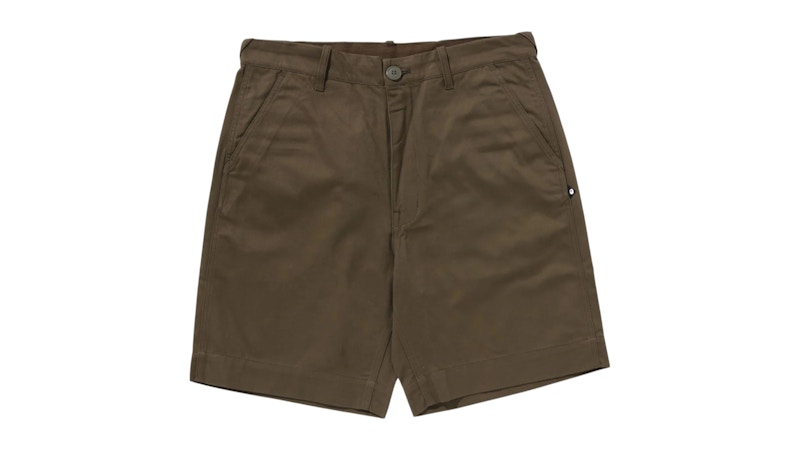 Pre-owned Bape Men's Chino Shorts In Beige In Sand