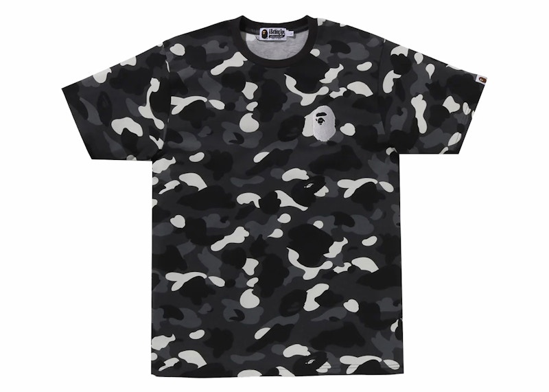 A BATHING APE（エイプ）CITY CAMO SHARK TEE Tシャツ 黒 XL New BAPE Shark T-shirt Multicamo x Black A Bathing Ape Size