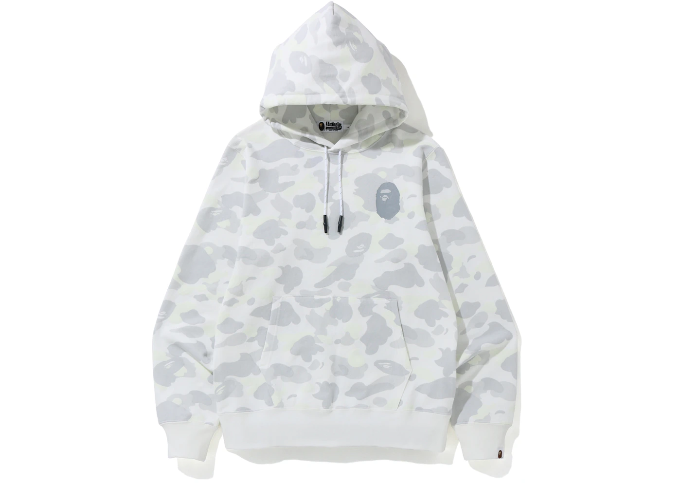 Bape hoodie white Clearance