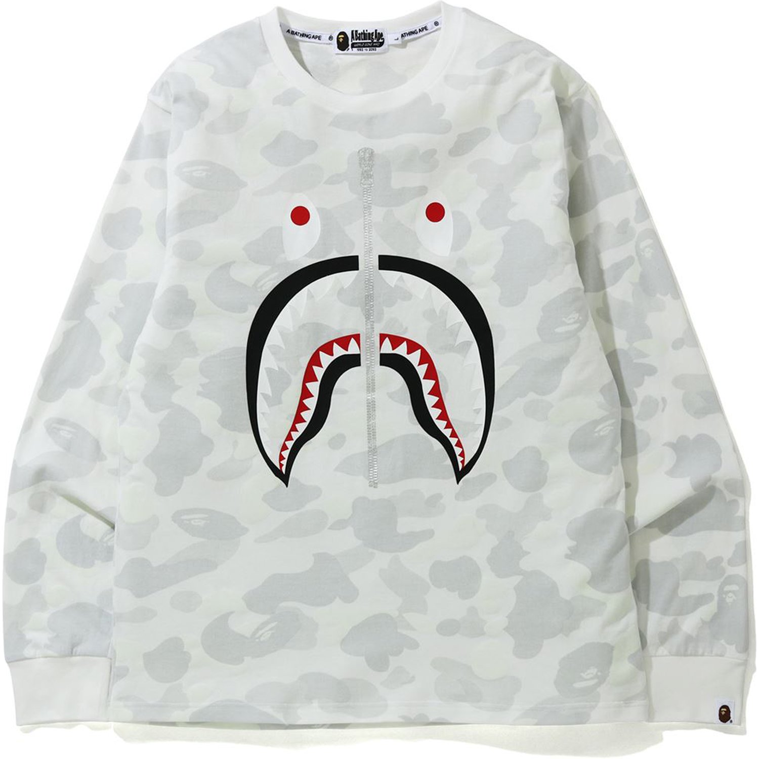 bape wgm shark tee