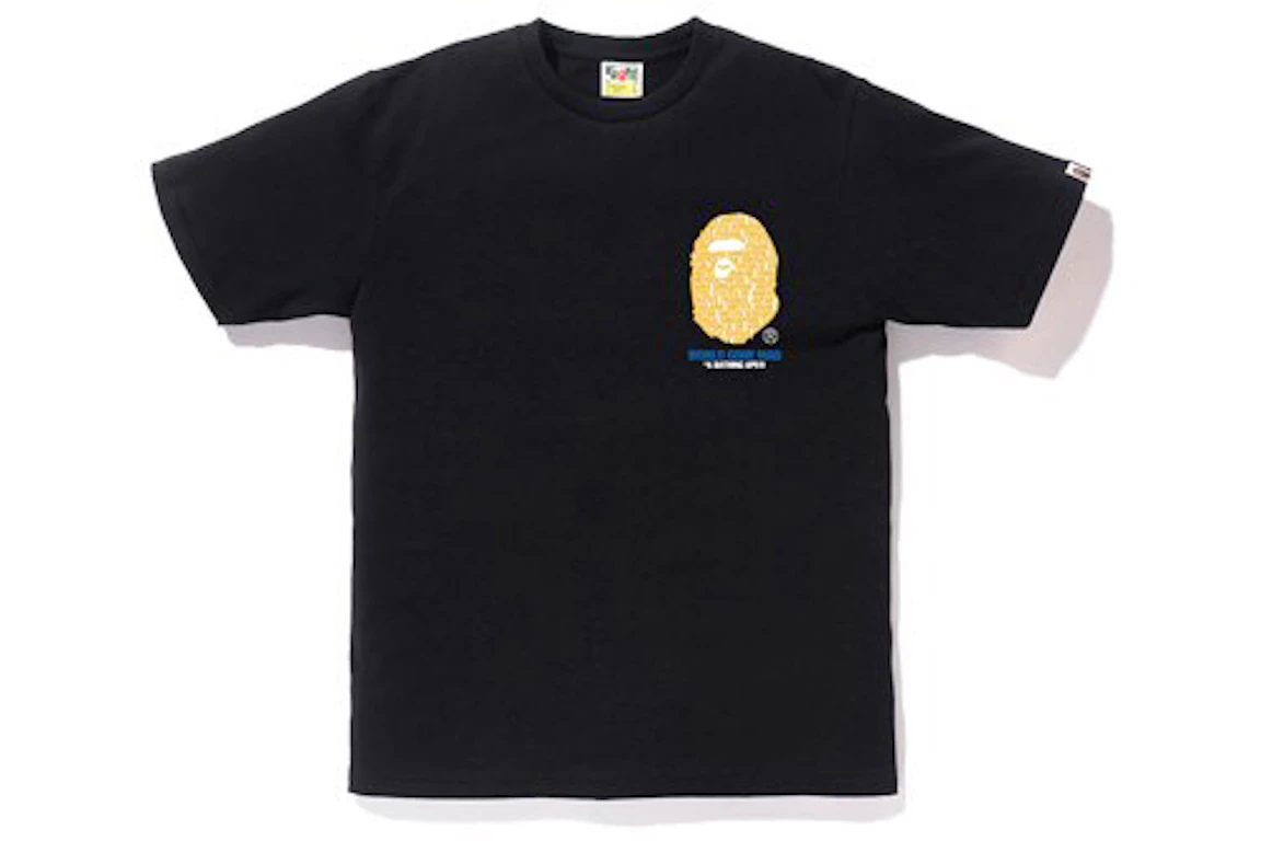 BAPE City Los Angeles Ape Head Tee Black