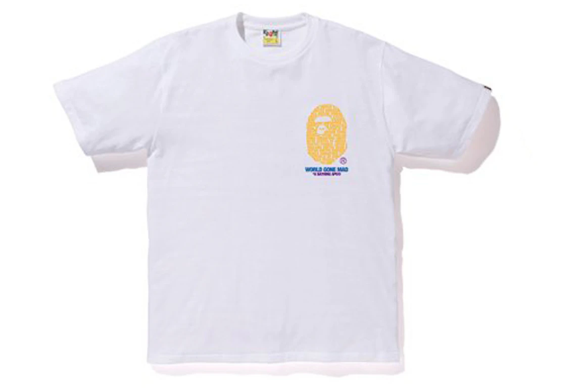BAPE City Los Angeles Sign Tee White