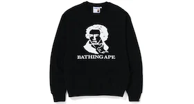 BAPE Classic Bathing Ape Beethoven Relaxed Fit Crewneck (SS23) Black