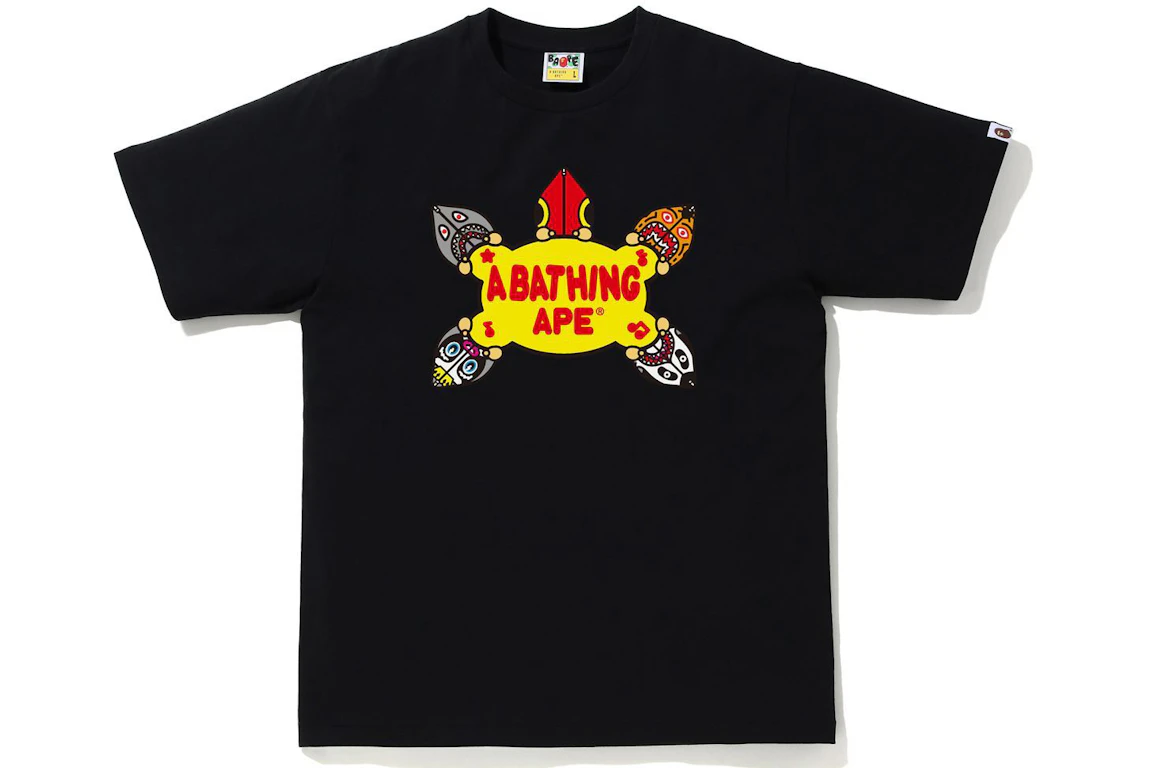 BAPE Classic Milo Shark #1 Tee Black