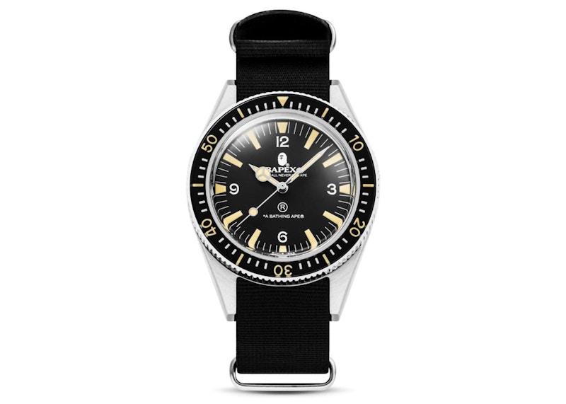 BAPE Classic Type 1 Bapex Watch Black - FW22 - GB