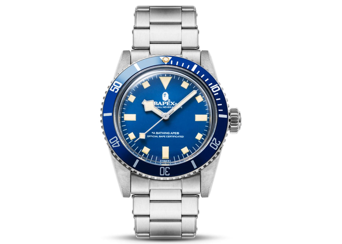 BAPE Classic Type 1 Bapex Watch Blue - SS23 - GB