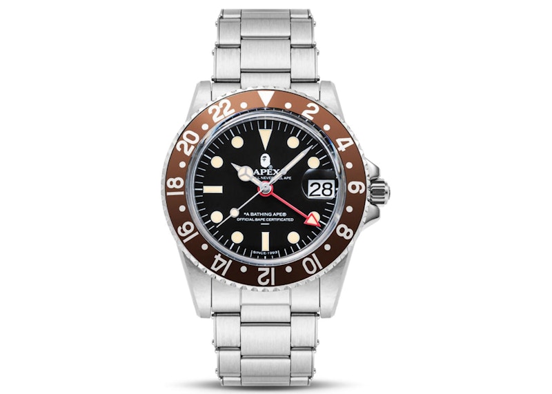 BAPE Type 4 BAPEX Watch Silver/White - Novelship